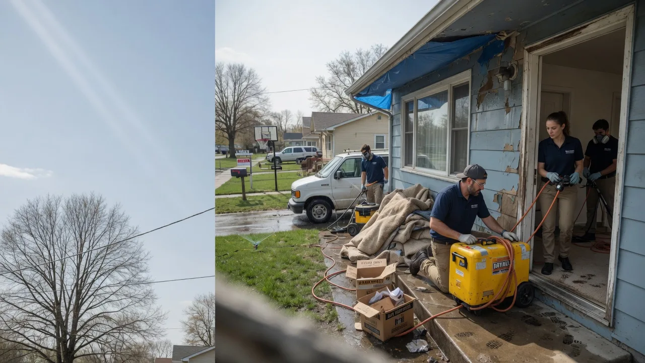 Basement Flood Cleanup in Hickory Flat, MS near me